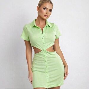 NWT  Streetwear Society Cutout Mini Dress